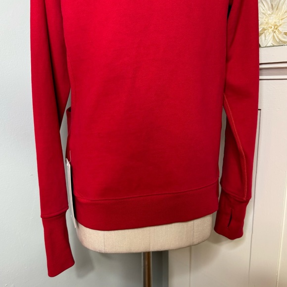 Lululemon Scuba Hoodie Cotton Fleece Jacket Lunar New Year Dark Red 12 Nwt - Picture 8 of 11